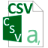 csv file icon